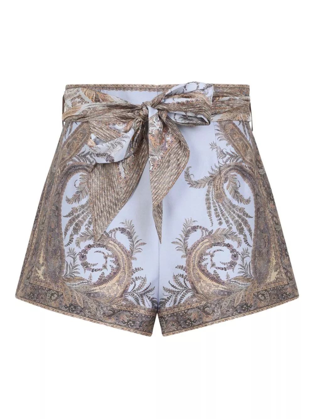 Shorts stampati in seta cotone di Zimmermann
