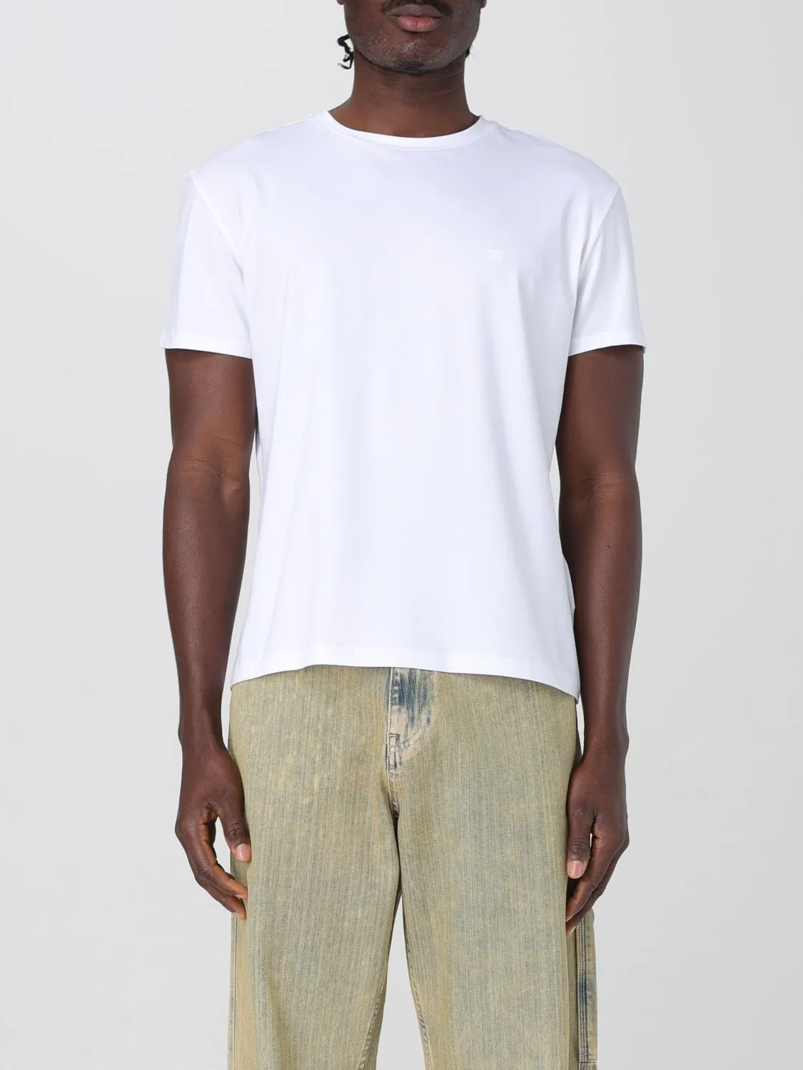 T-shirt basic Acne Studios in cotone stretch