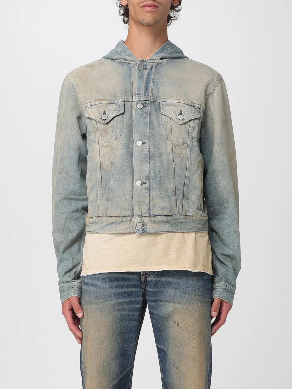 Giubbotto Acne Studios in denim di cotone