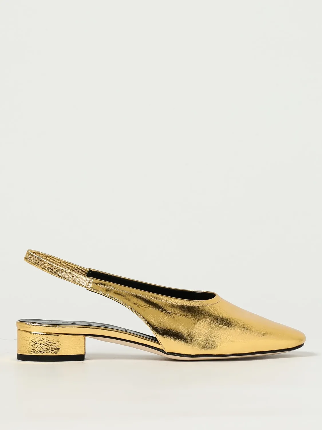 Slingback Aeyde in pelle laminata