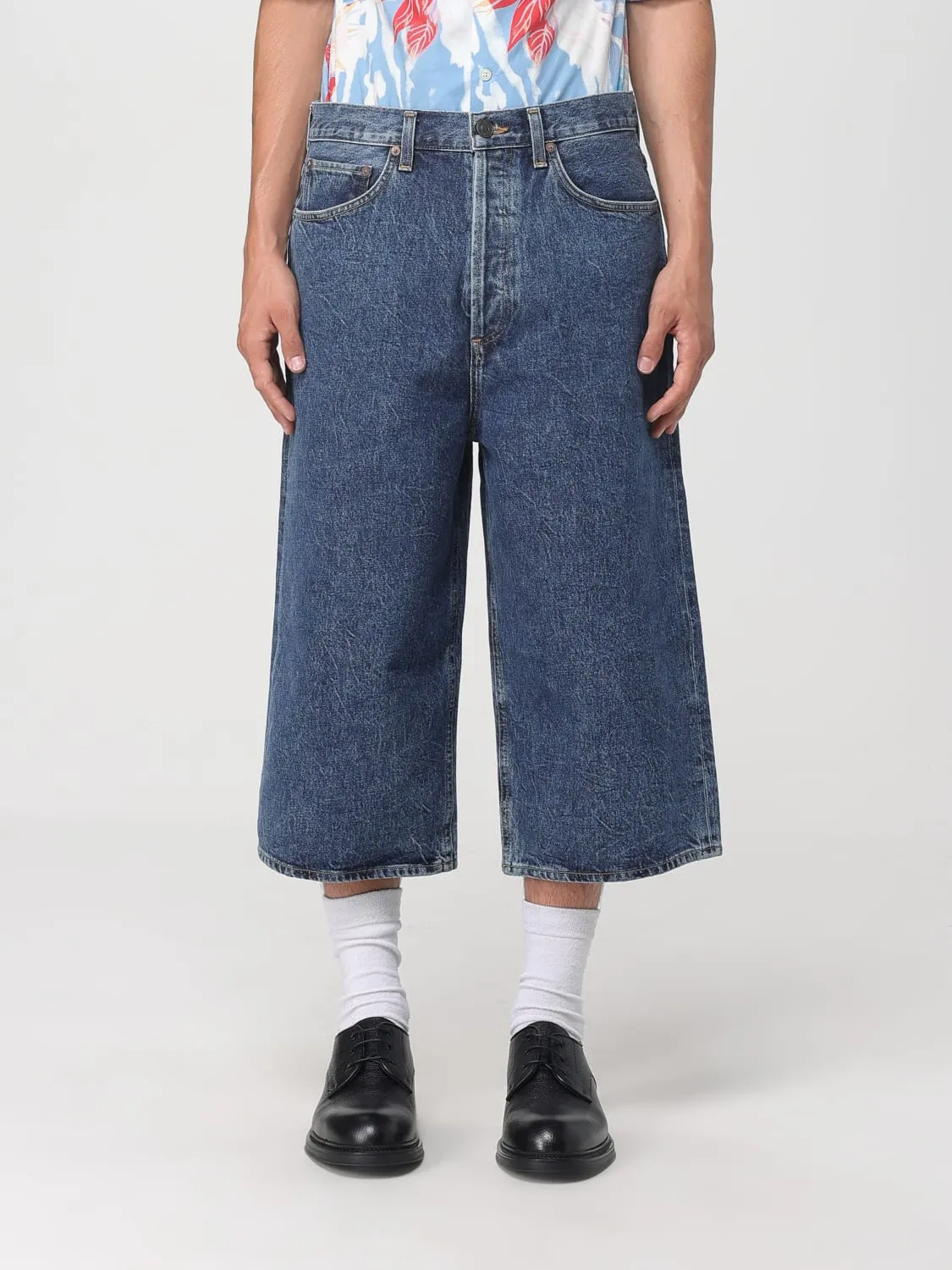 Pantaloncino di jeans over Agolde