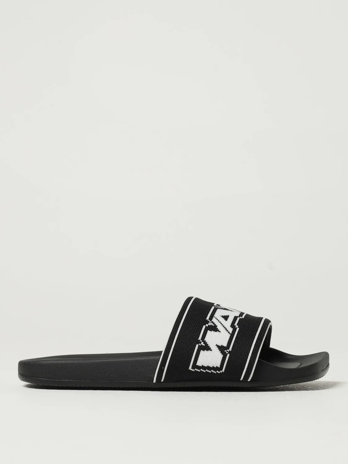 Sliders Pool Alexander Wang in nylon con logo jacquard