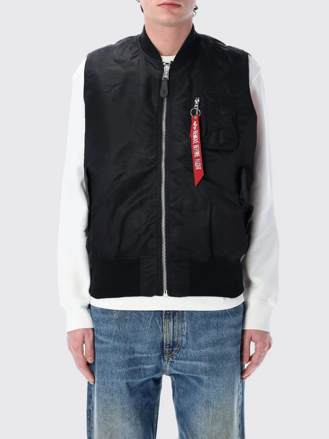 Gilet reversibile Alpha Industries in nylon