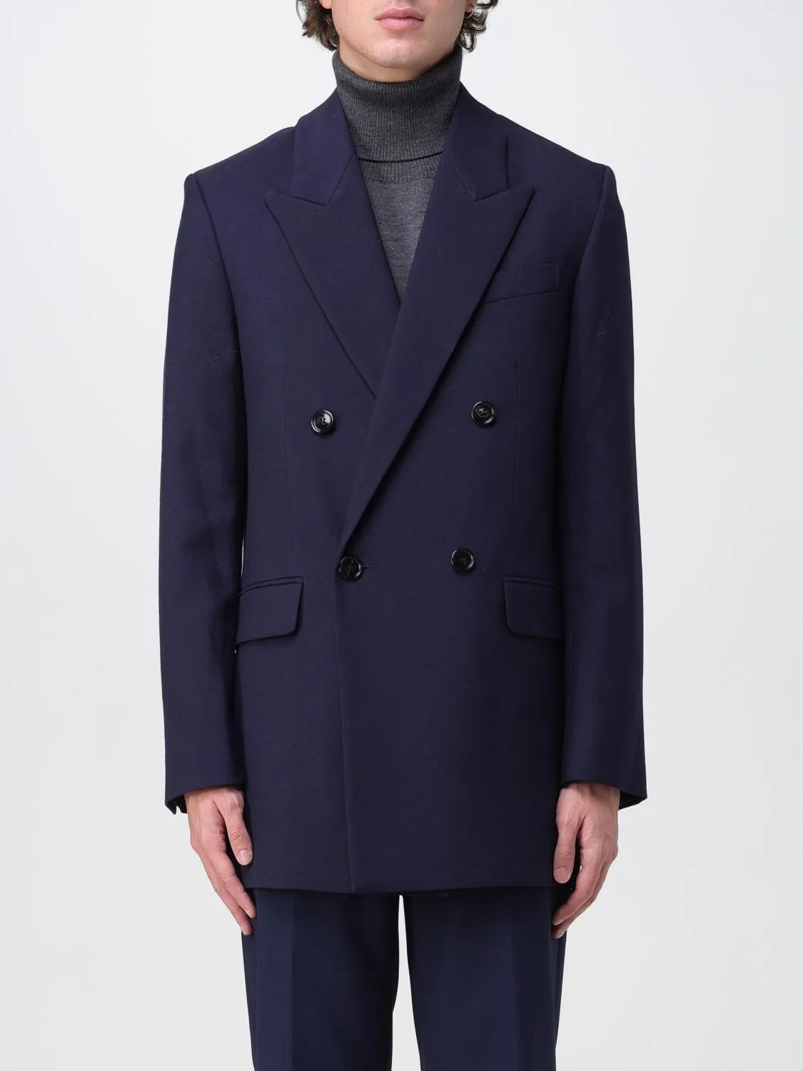 Blazer Ami Paris in lana vergine