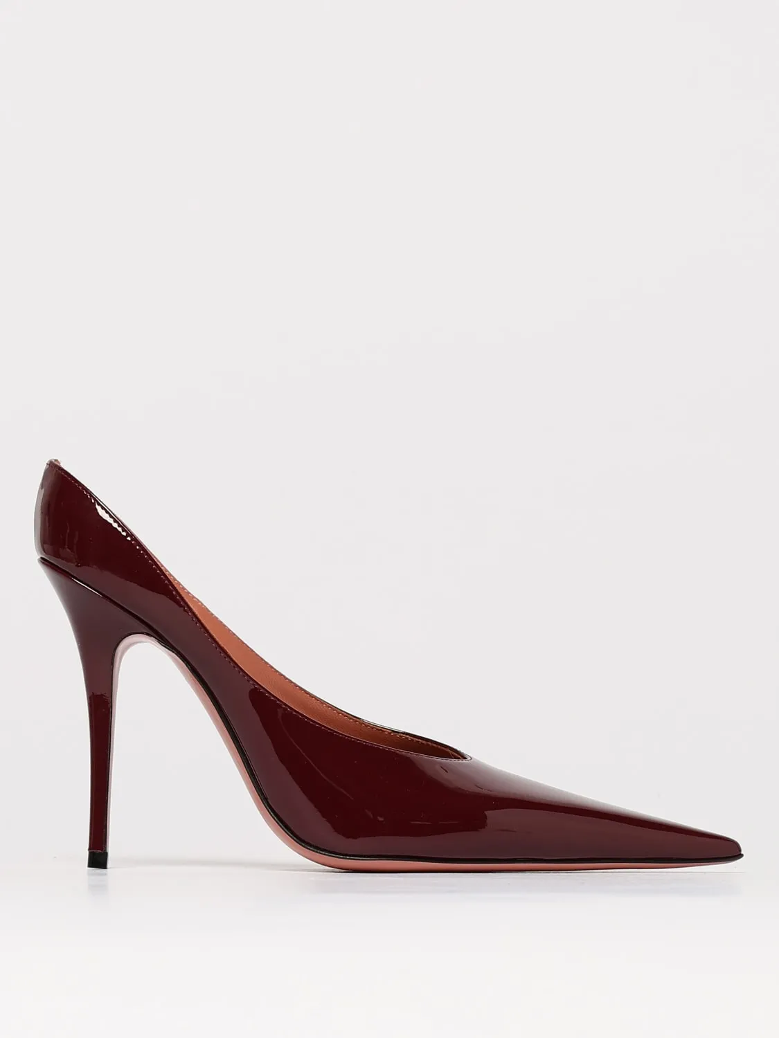 Mules Anok Amina Muaddi in vernice