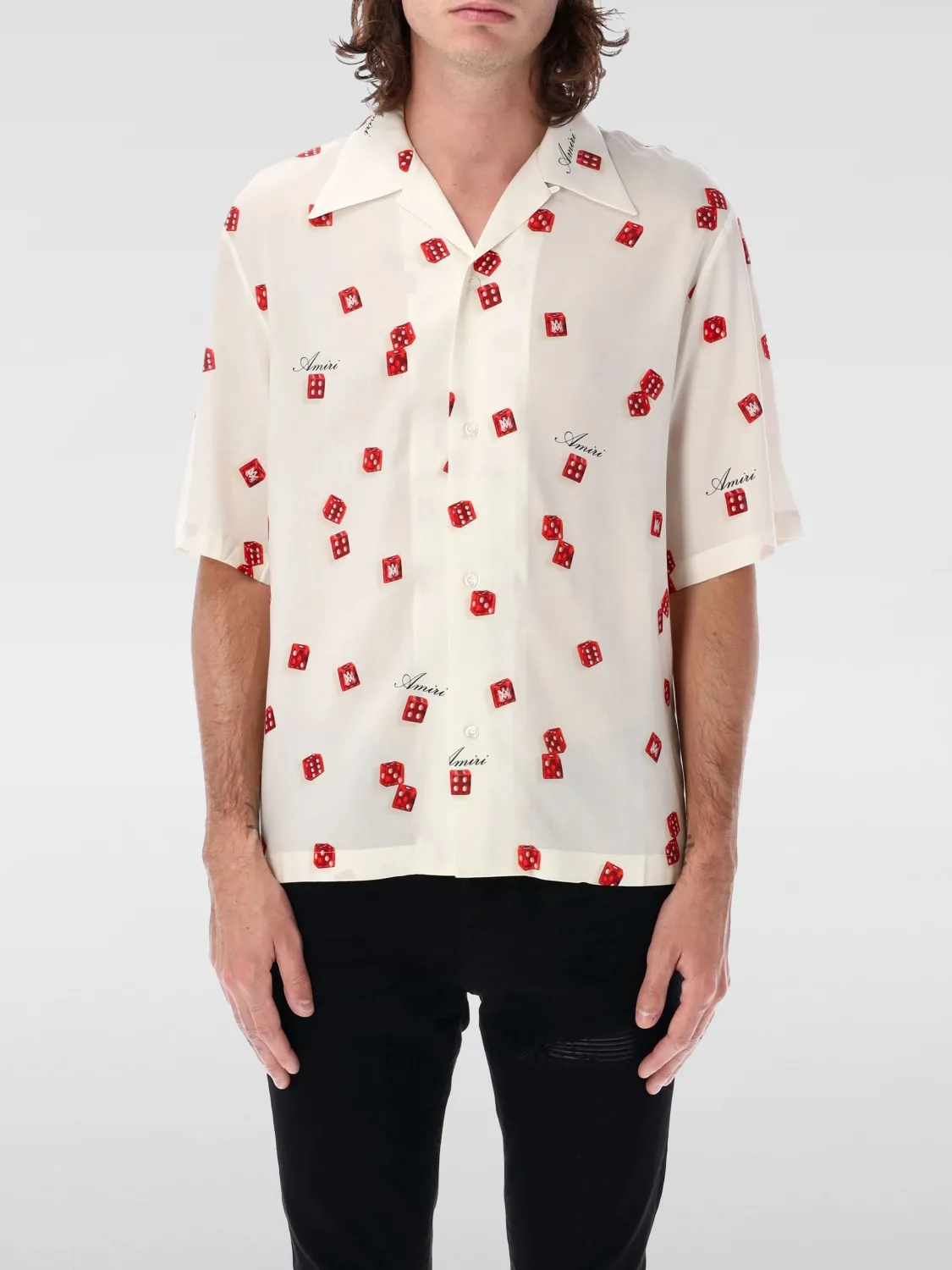 Camicia Amiri in cotone con stampa