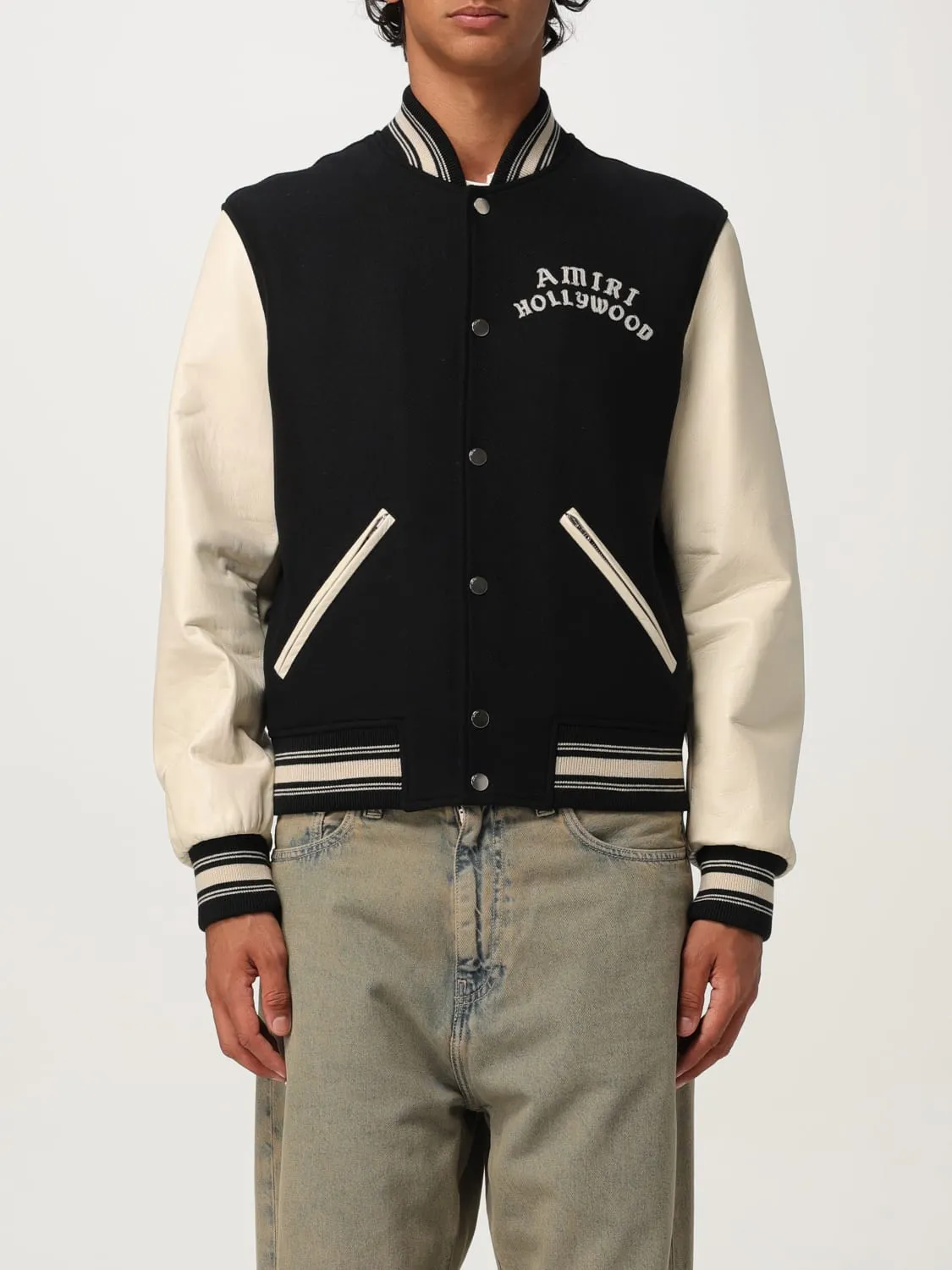 Giacca varsity Amiri in misto lana