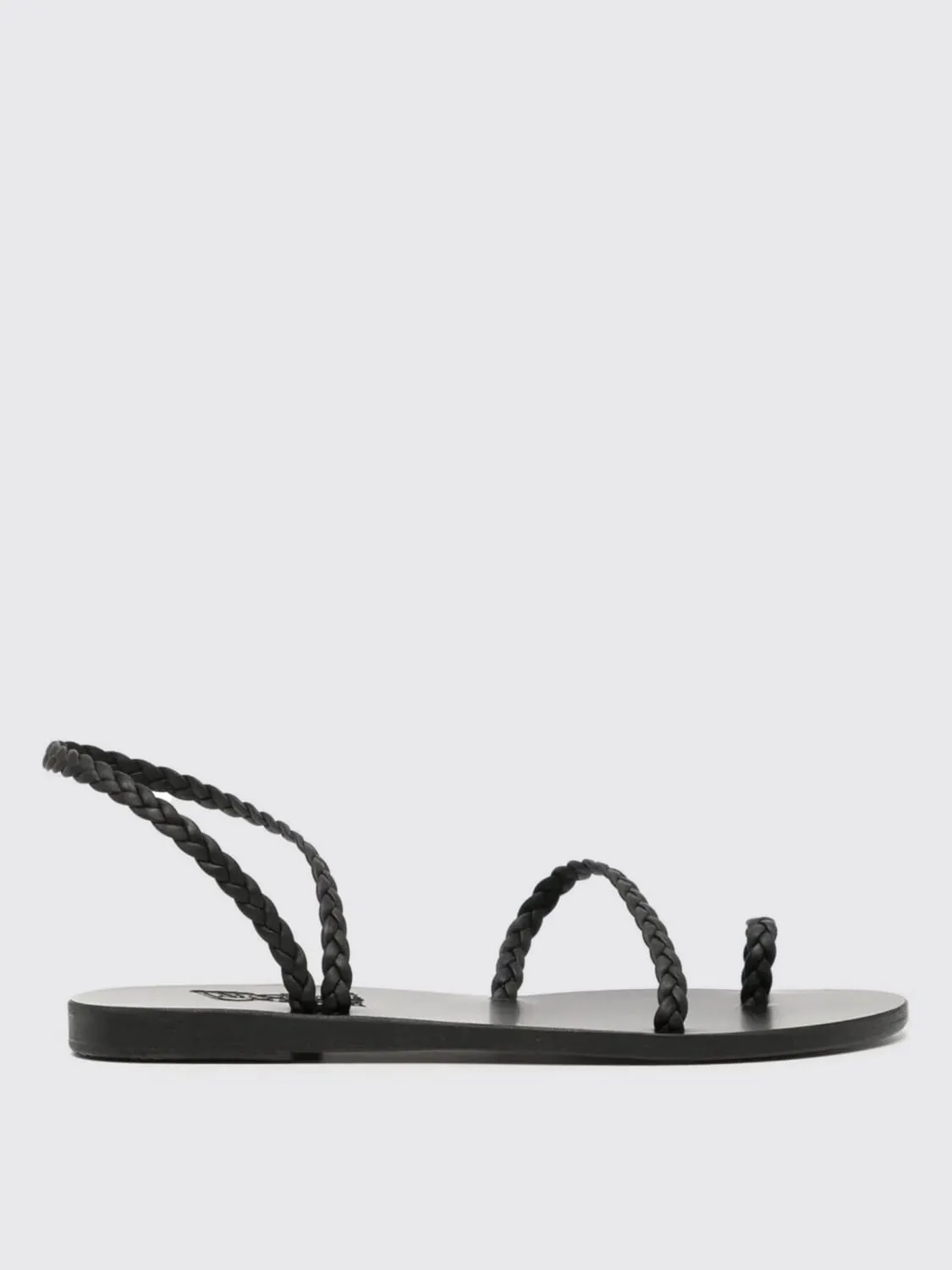 Sandalo Ancient Greek Sandal in nappa intrecciata