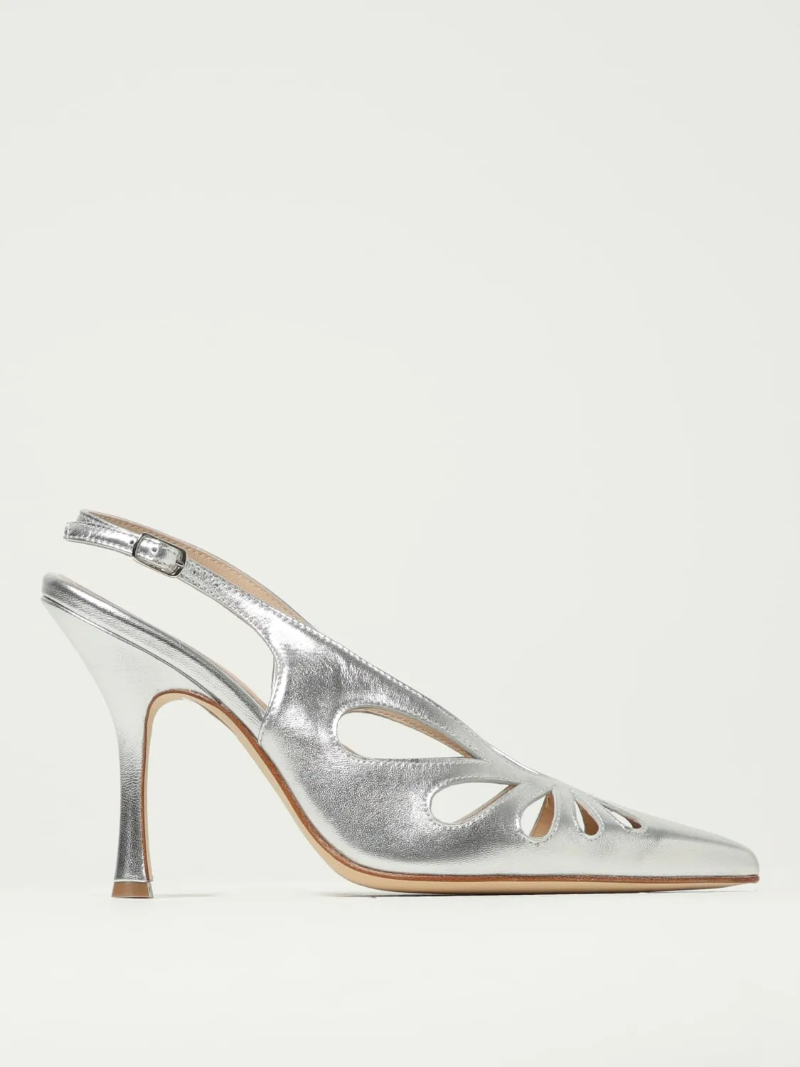 Slingback Anna F. in nappa laminata