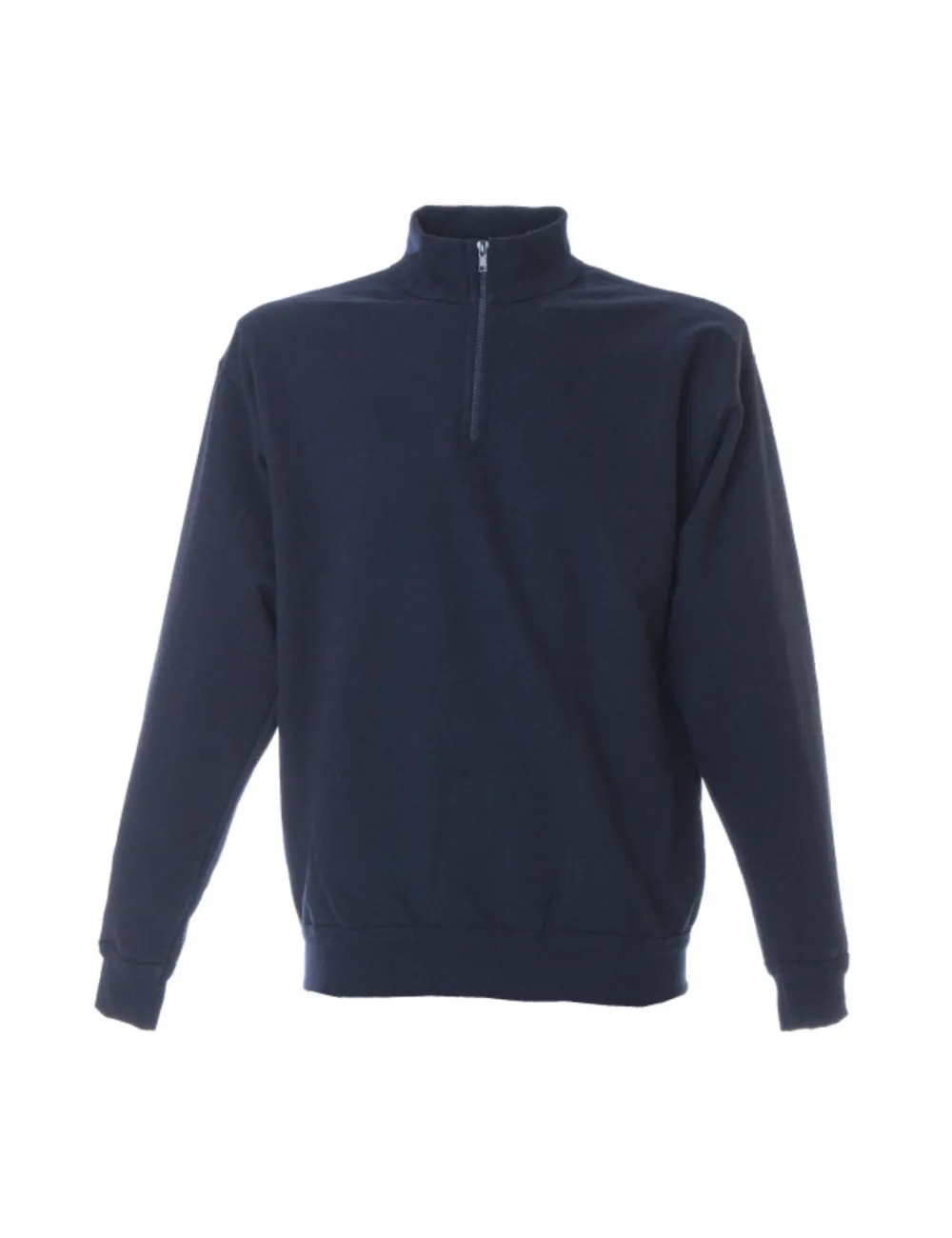 Arbeits-Sweatshirt mit halbem Reißverschluss aus 280 g Baumwollmischung