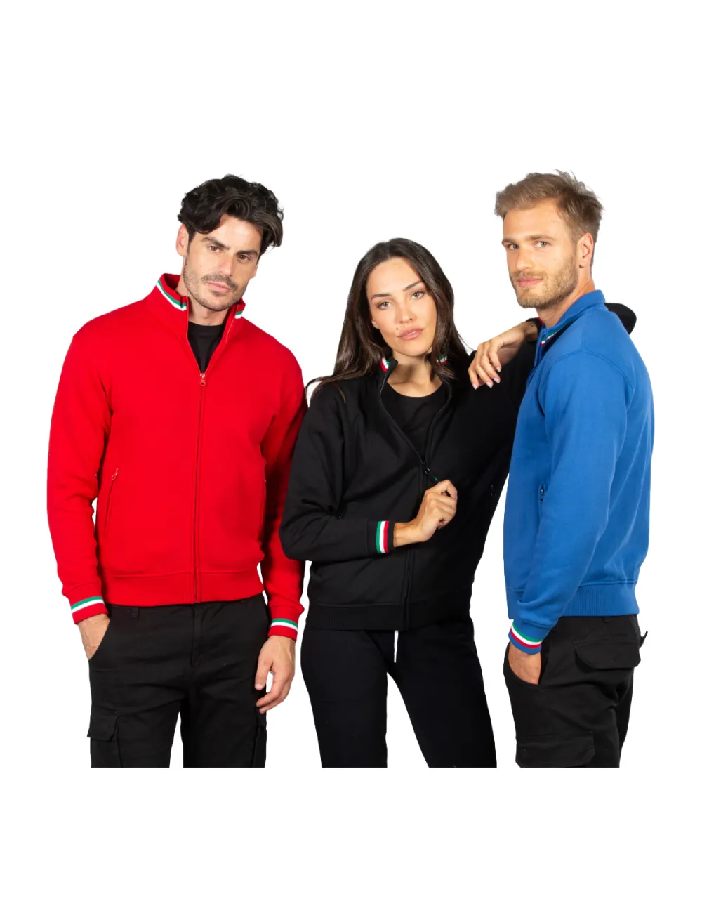 Venedig-Reißverschluss-Sweatshirt Lang Gr. 280 Arbeitskleidung Venedig