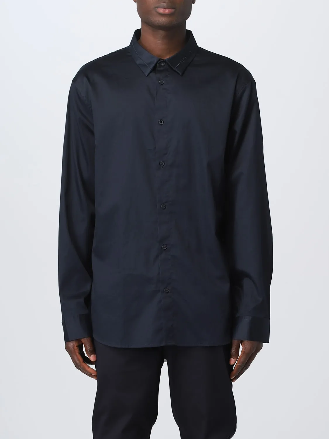 Camicia Armani Exchange in popeline