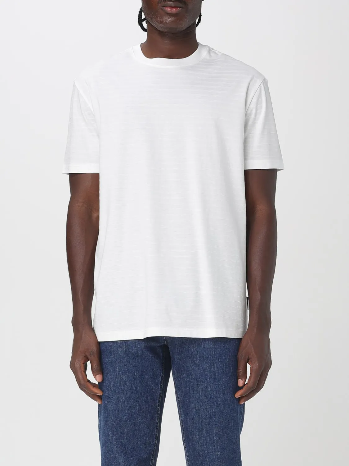 T-shirt Armani Exchange in misto cotone