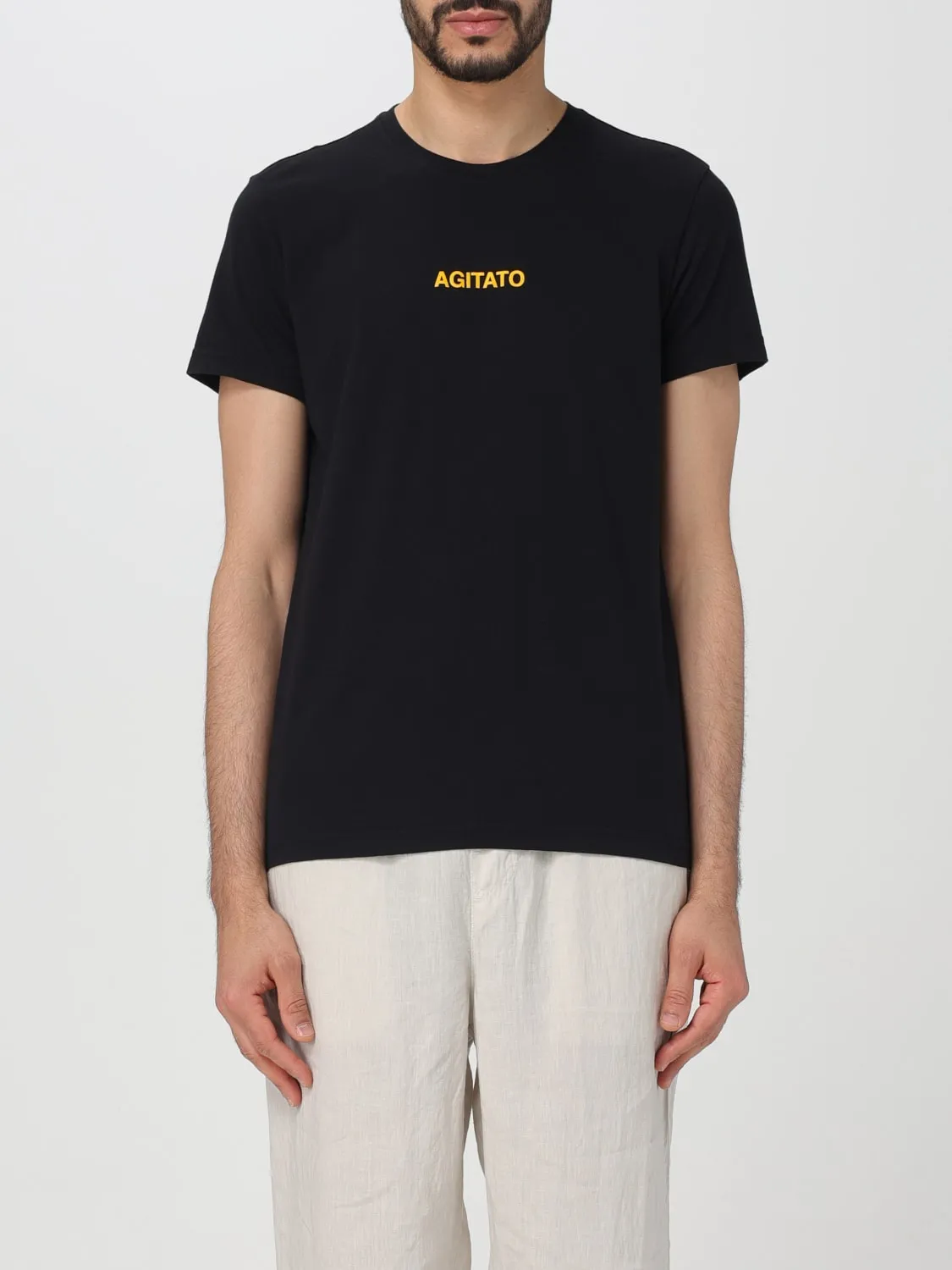 T-shirt Aspesi in jersey con lettering