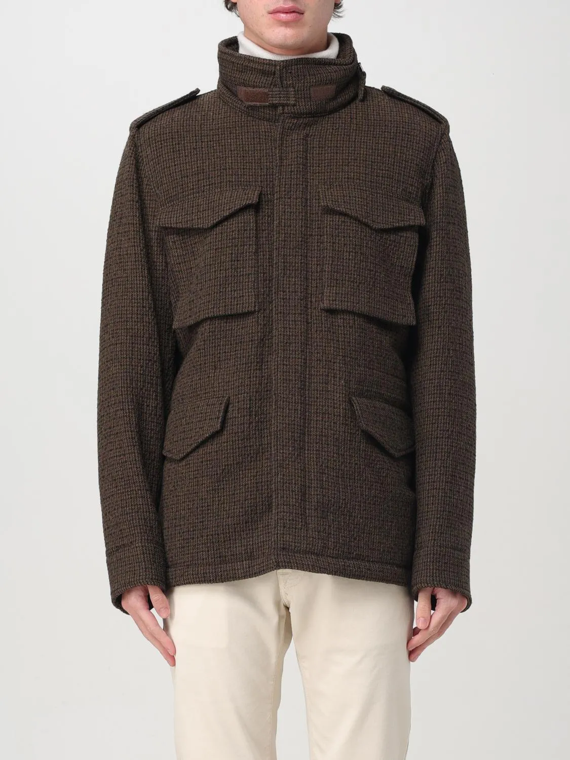 Giubbotto Aspesi in misto lana