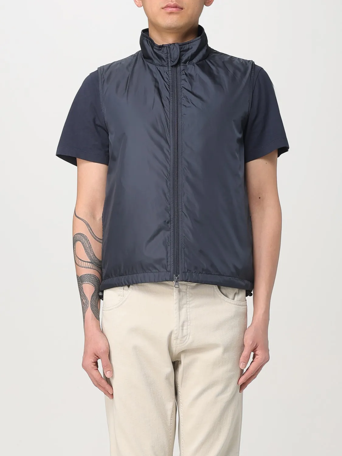 Gilet in tessuto tecnico Aspesi