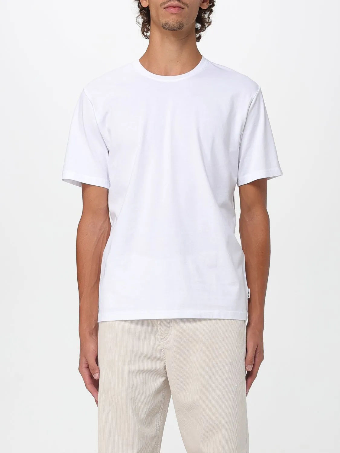 T-shirt basic Aspesi in jersey di cotone