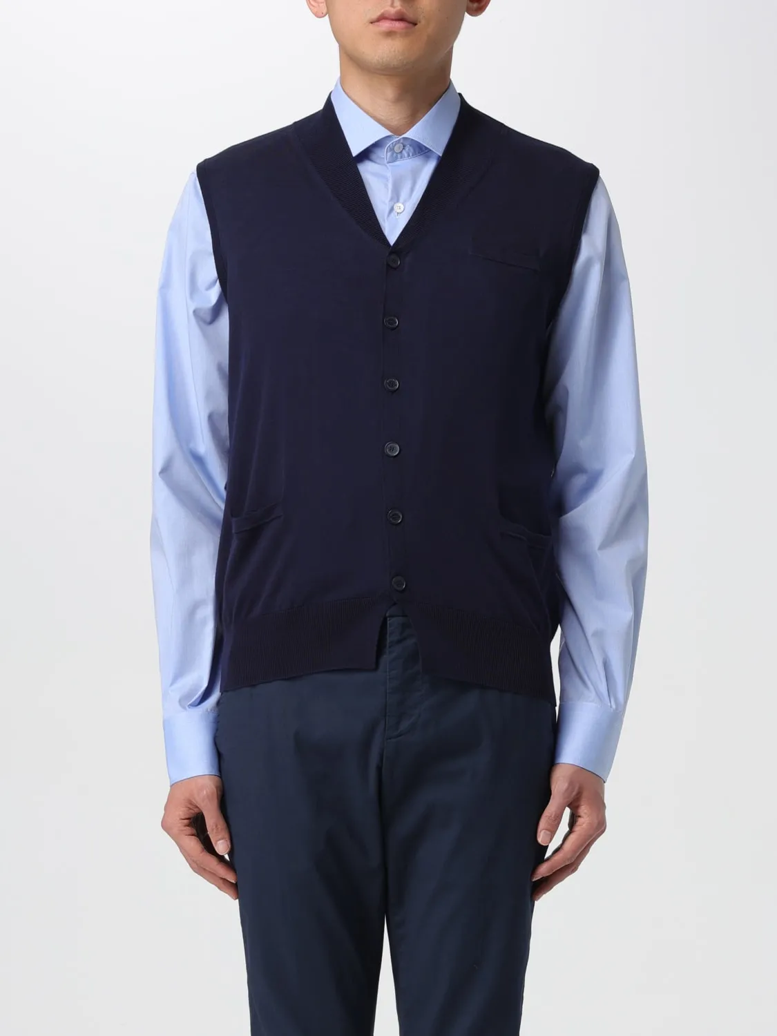 Gilet in maglia di cotone Ballantyne