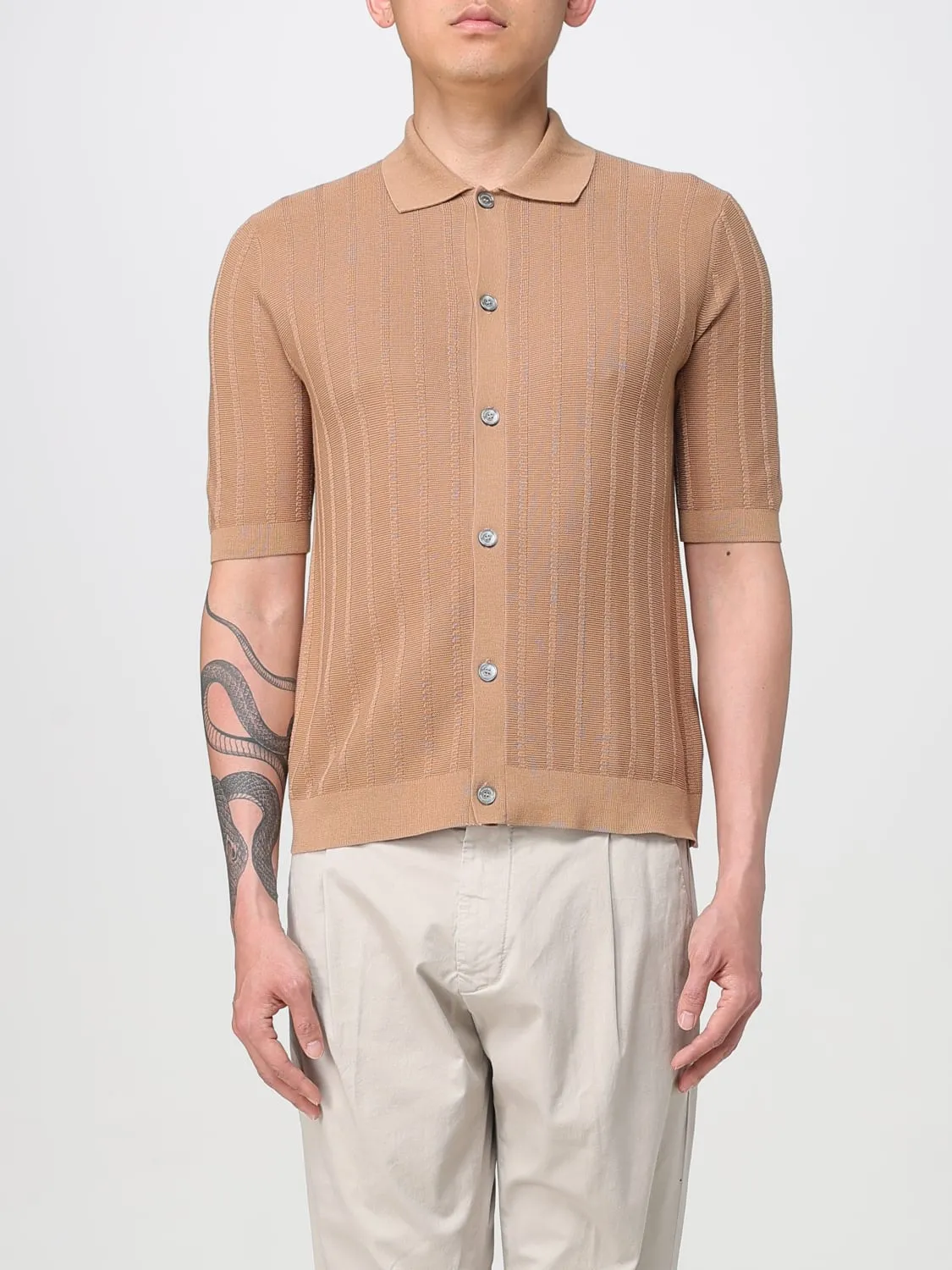 Camicia Ballantyne in maglia di cotone