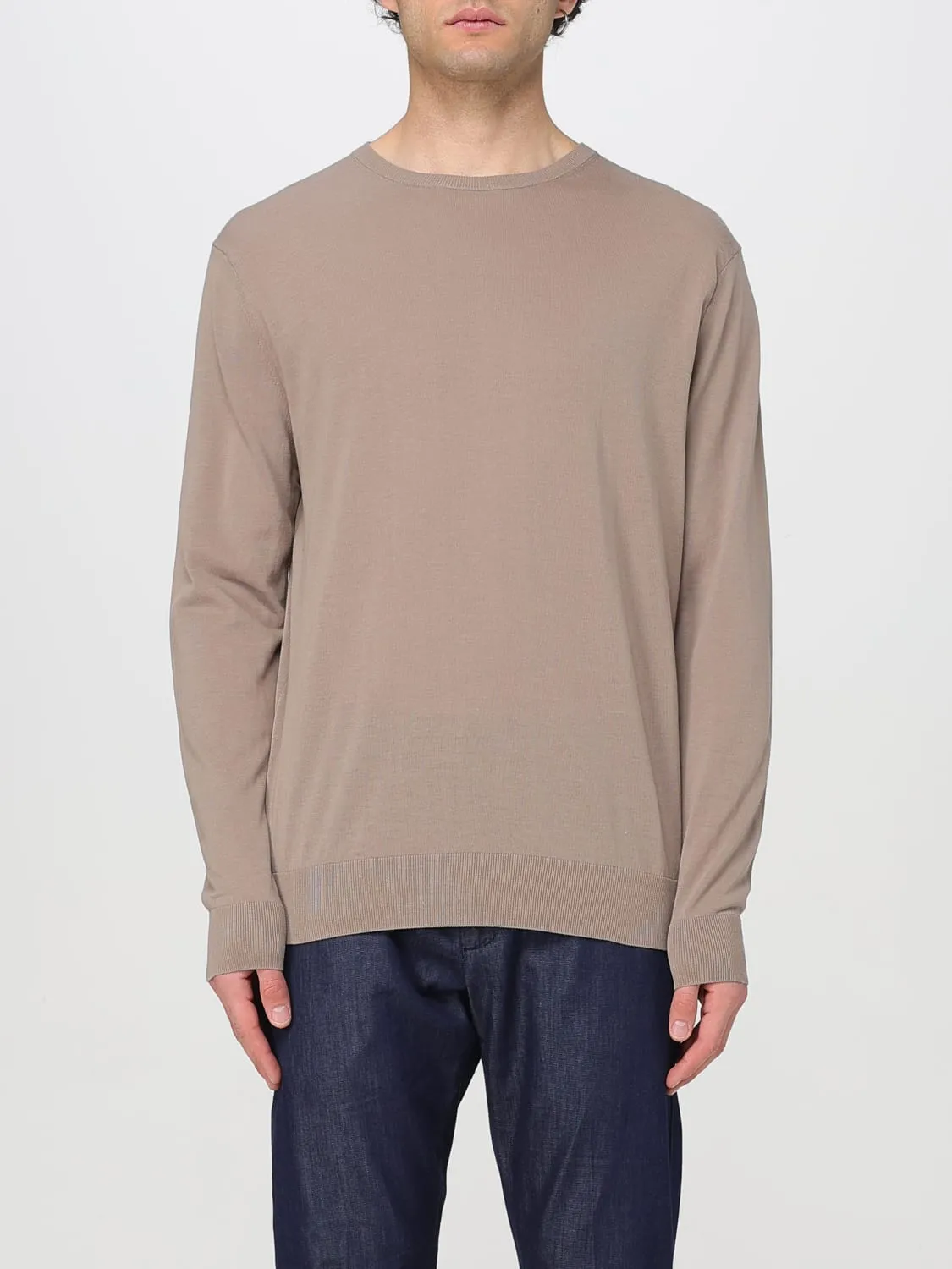 Maglia a girocollo basic Ballantyne in cotone