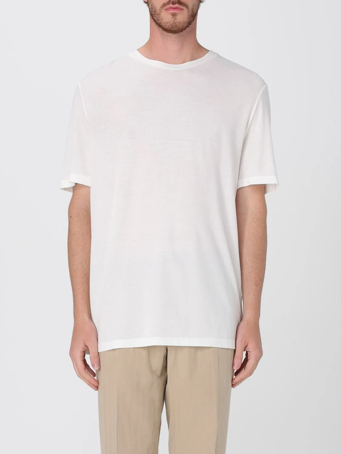 T-shirt basic Ballantyne in cotone
