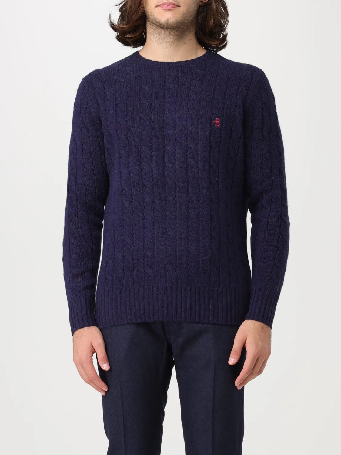 Maglia Ballantyne in lana con ricamo