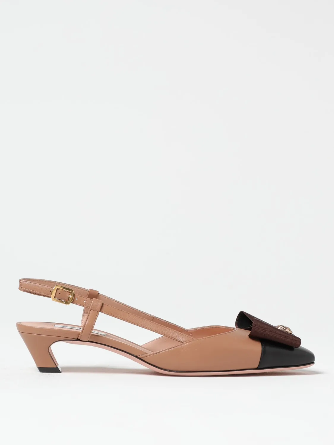 Slingback B-Bow Bally in pelle