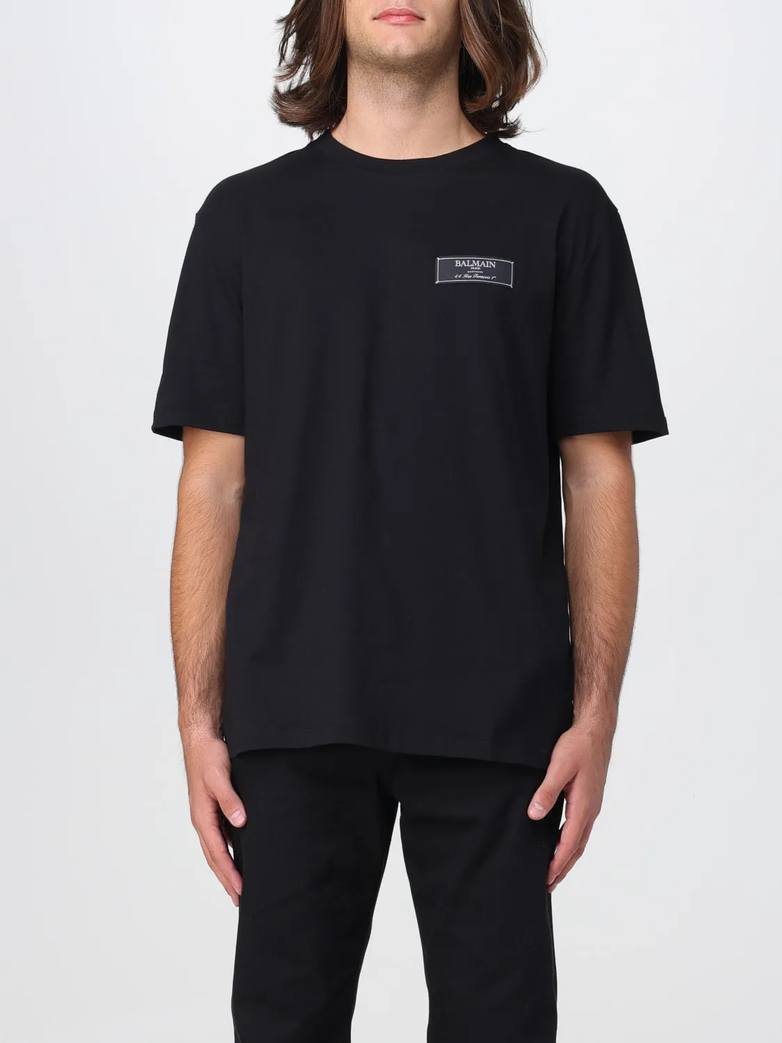 T-shirt Balmain in cotone con logo