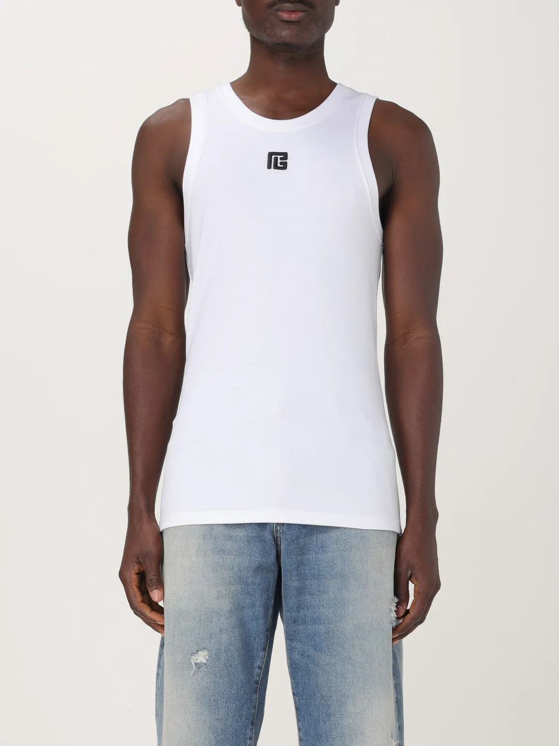 Canotta Balmain in jersey