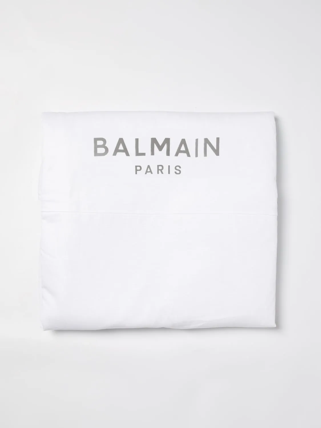 Copertina in cotone con logo Balmain