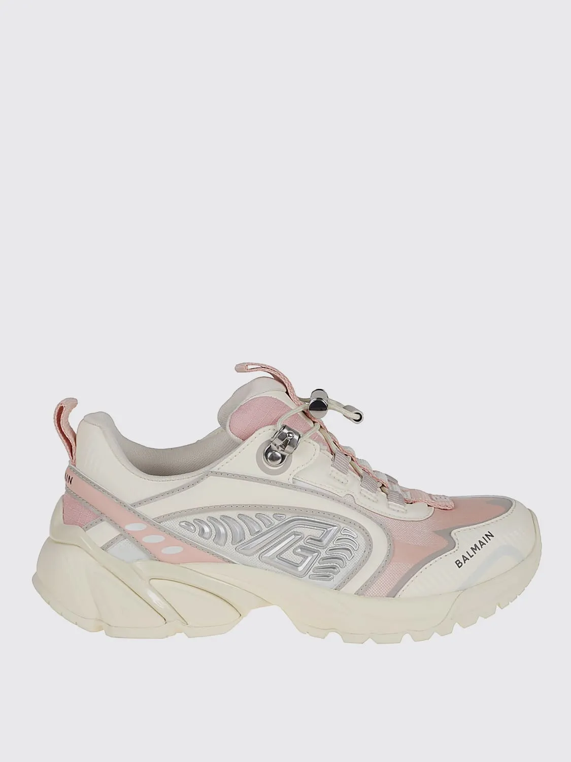 Sneakers Cosmic Dust Balmain in mesh e pelle sintetica