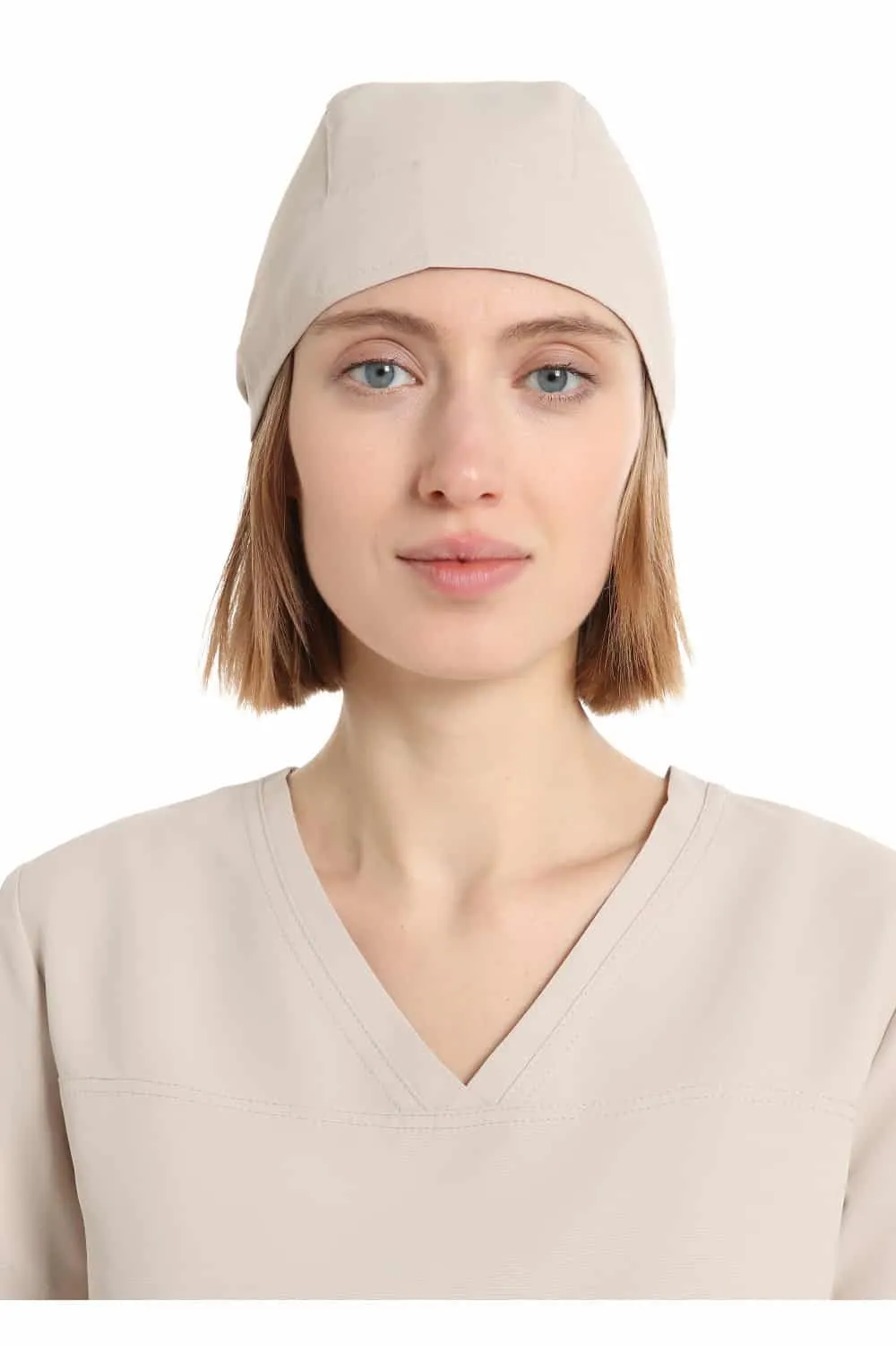 Bandana Easy Unisex Beige Bügelfrei