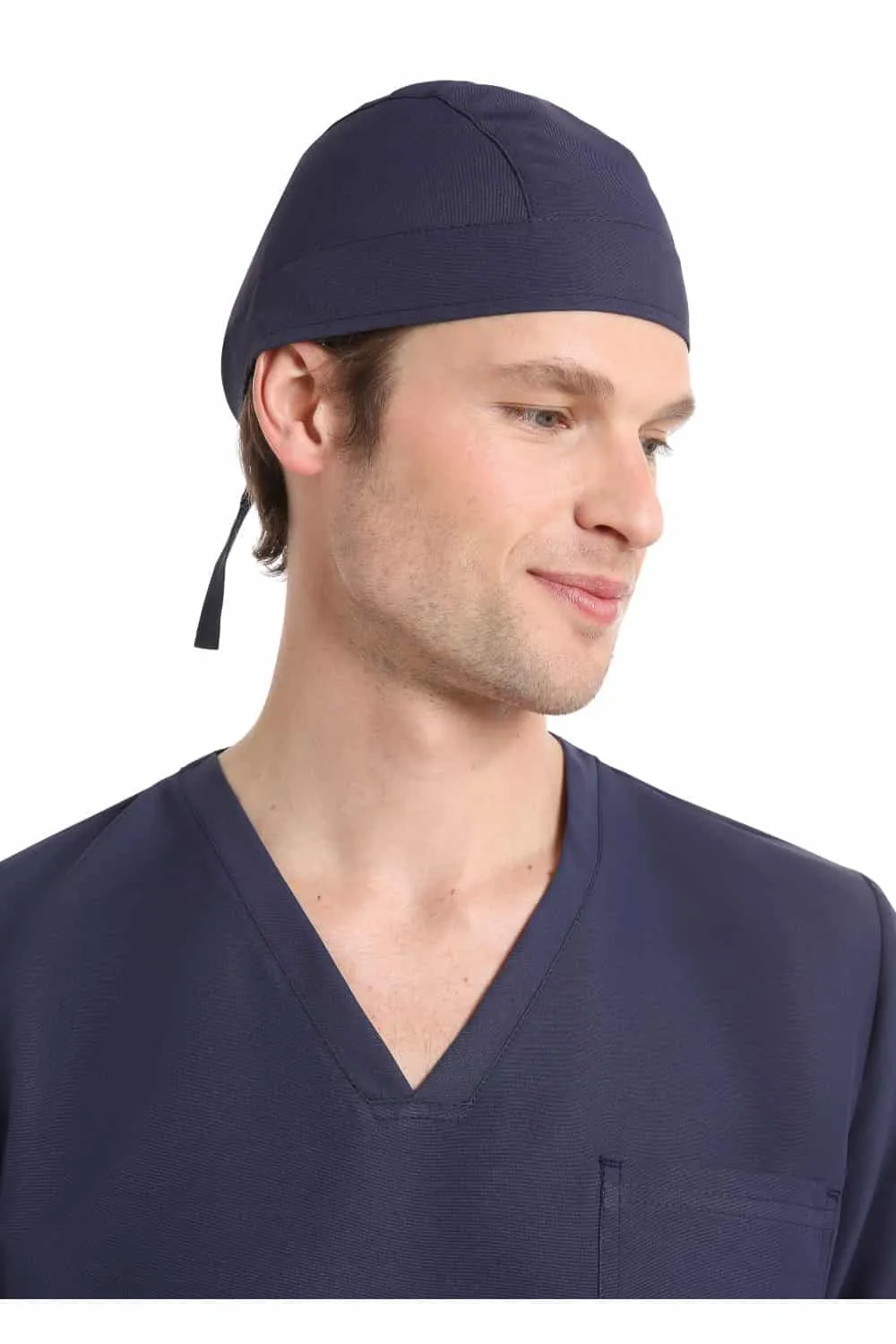 Bandana Easy Unisexe Bleu Foncé sans Repassage