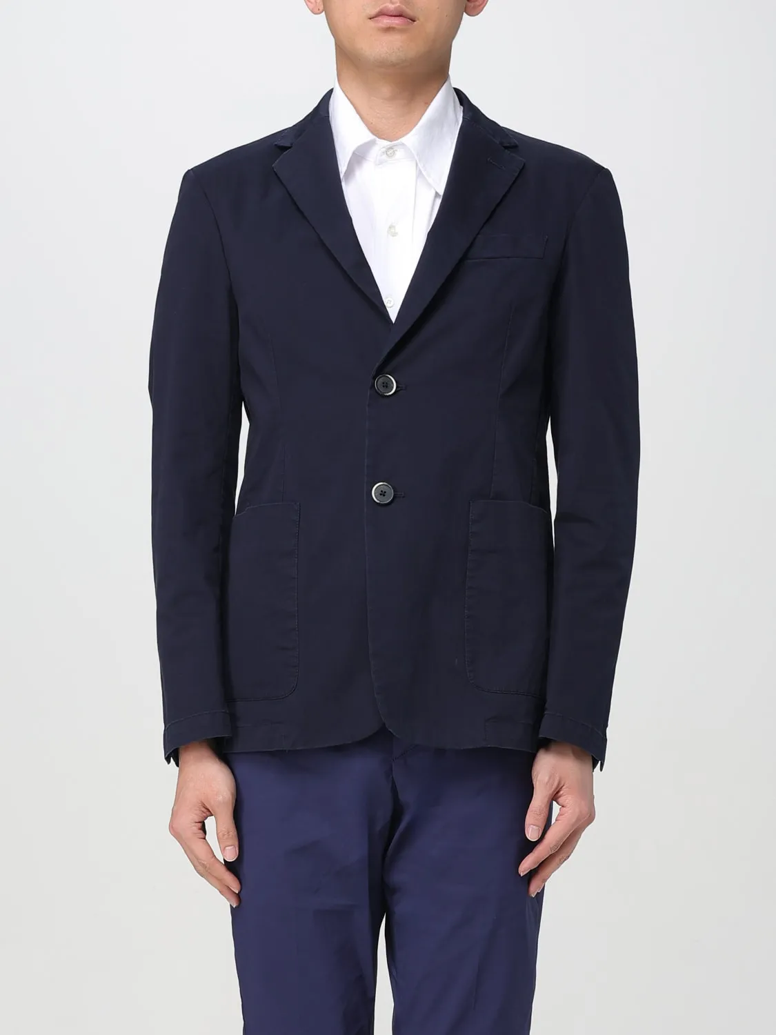 Blazer a monopetto Barena in cotone