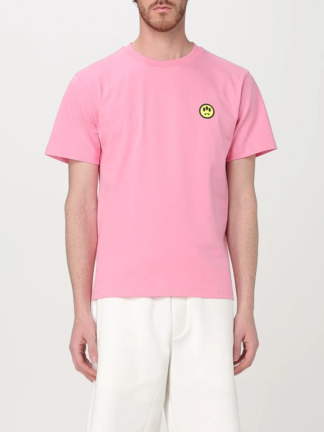 T-shirt Barrow in cotone con logo posteriore