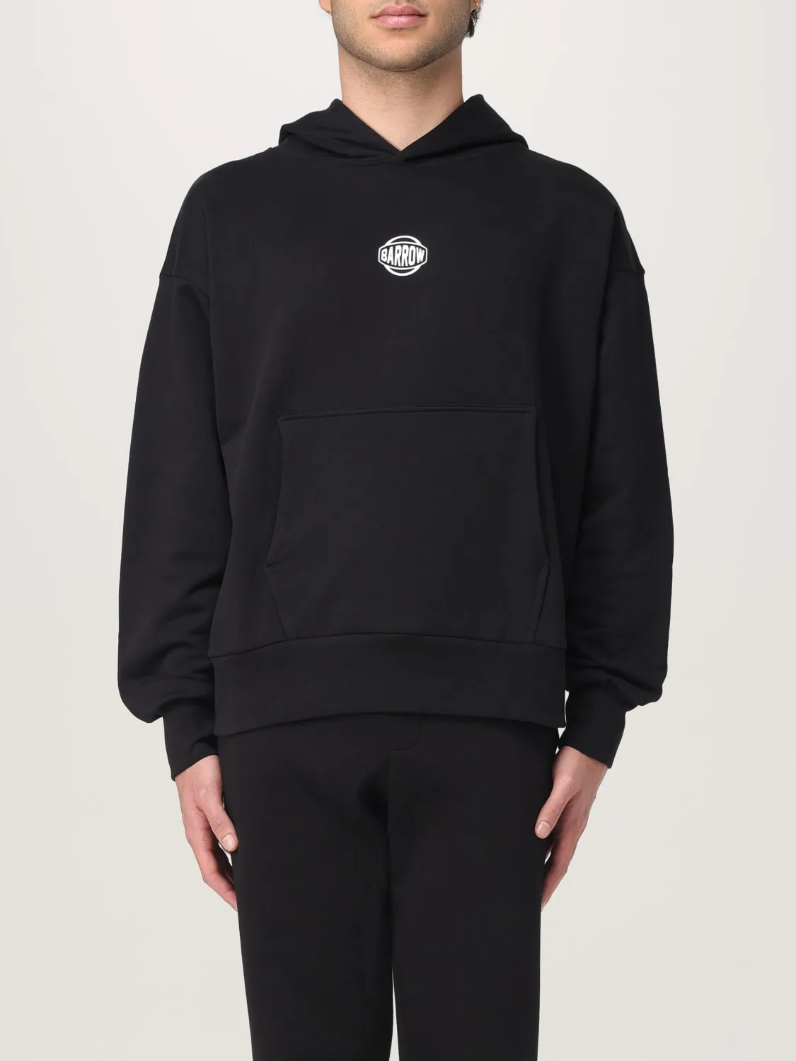 Felpa Barrow in cotone con stampa