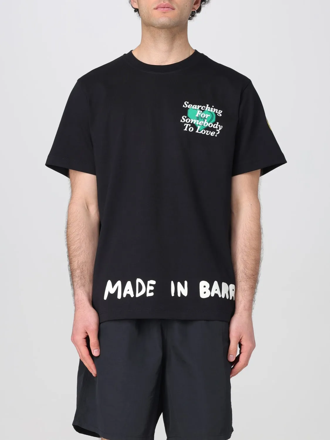 T-shirt Barrow in cotone stampato