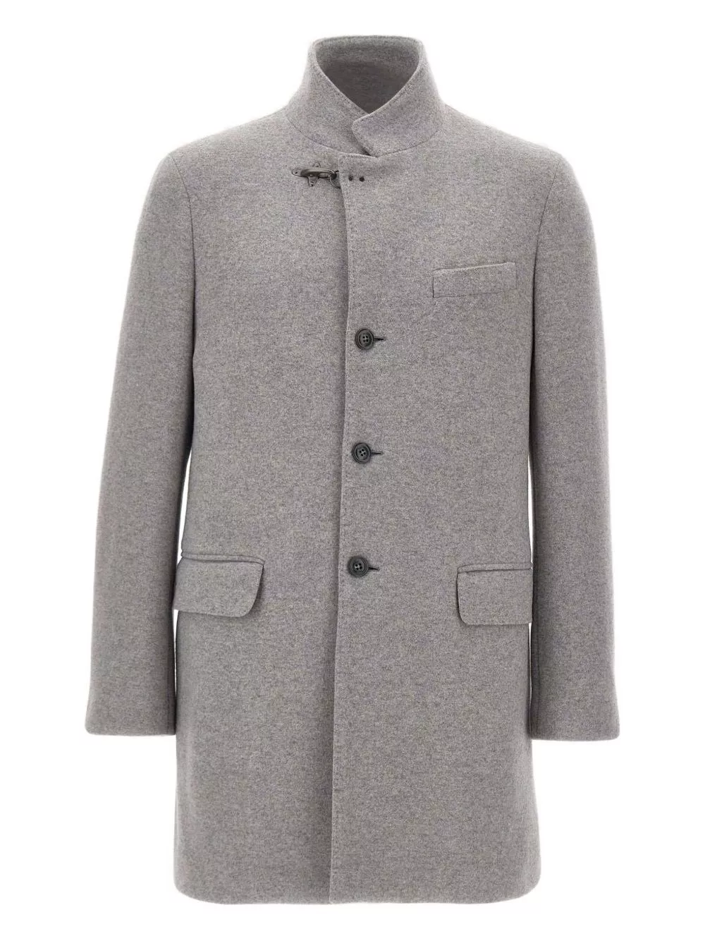 Cappotto abbottonato di lana di Fay