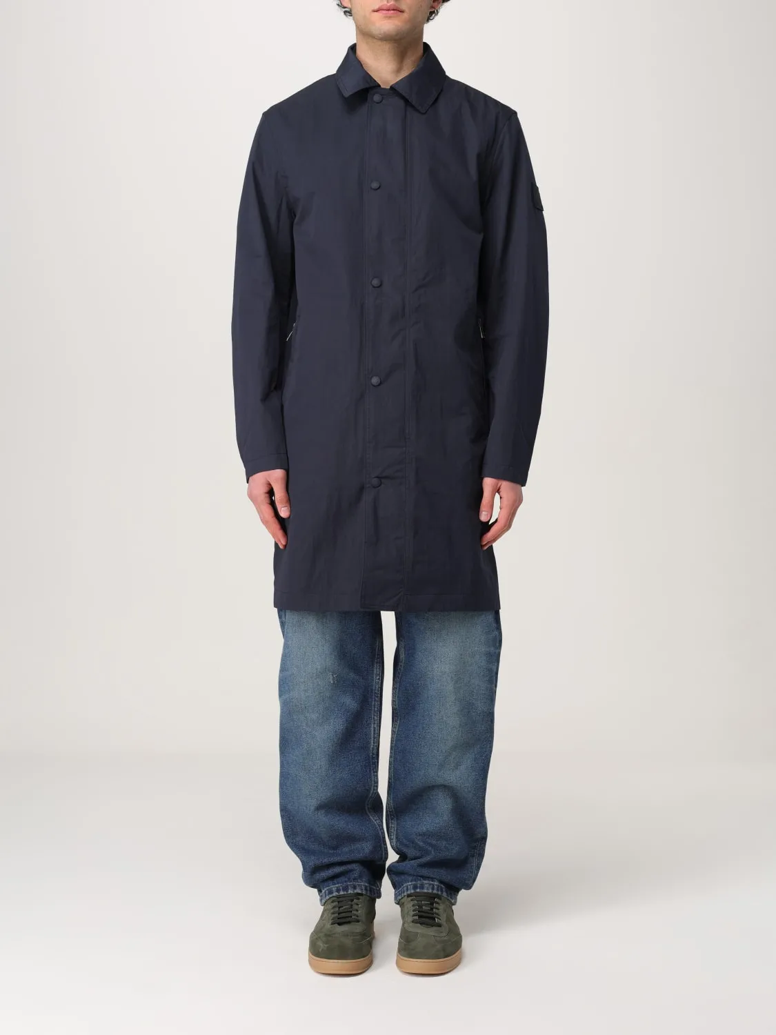 Drill Coat Belstaff in misto cotone