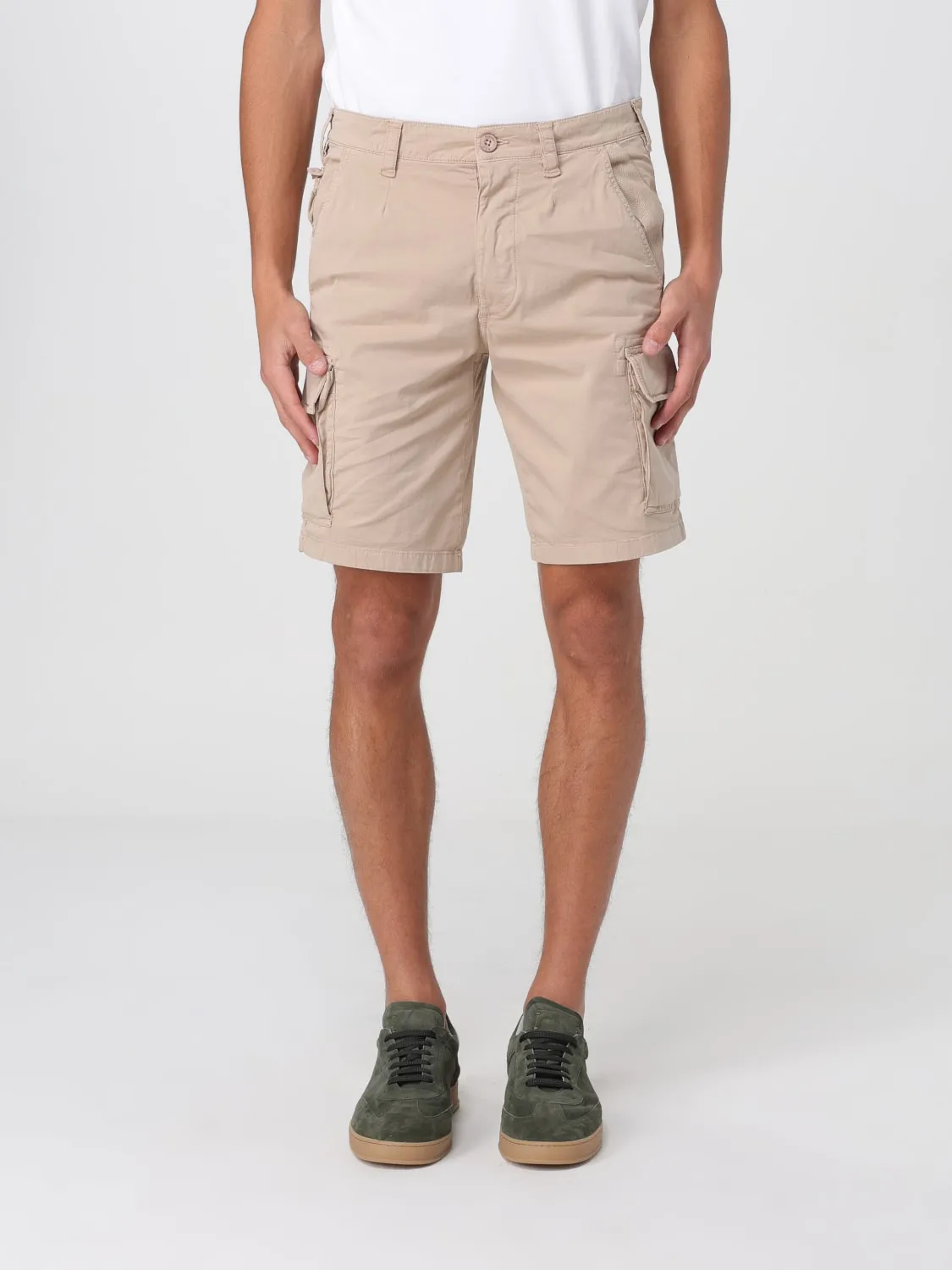 Pantaloncino cargo Blauer in cotone stretch