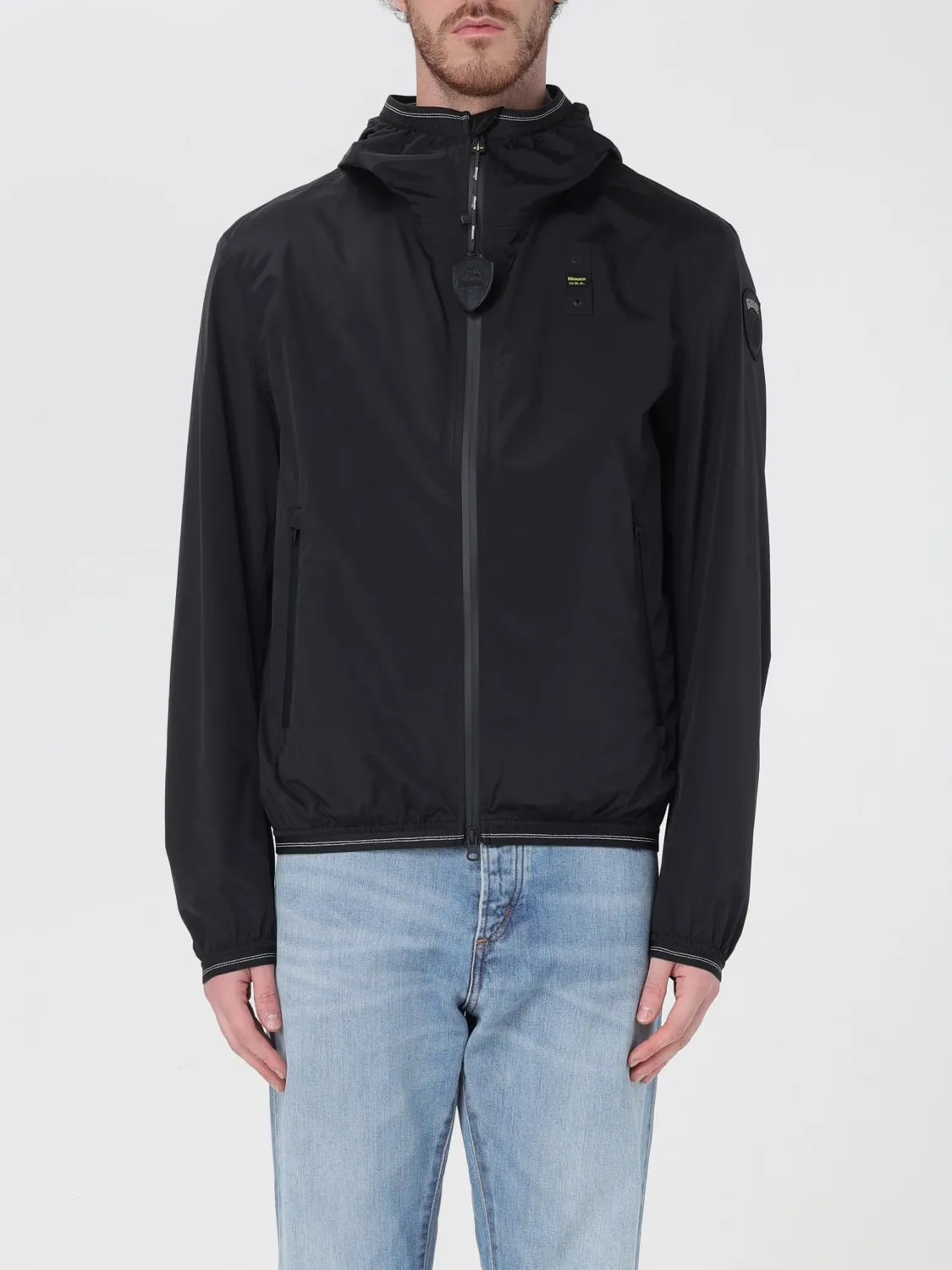 Giubbotto Blauer in nylon con cappuccio