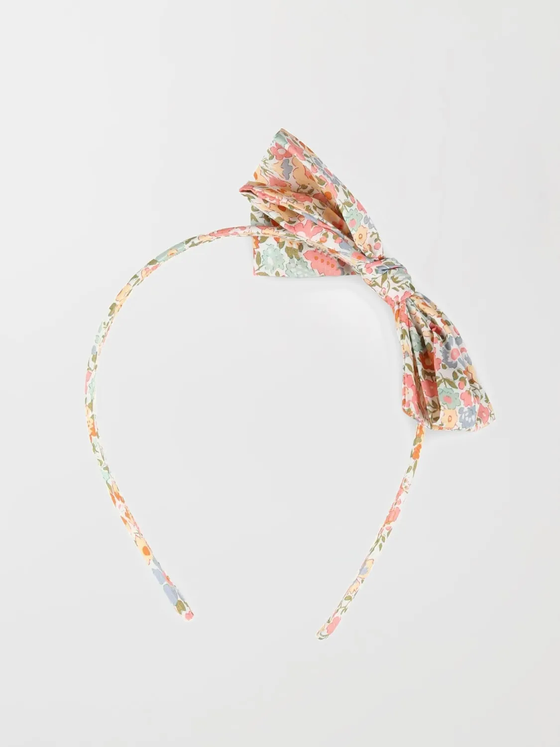 Cerchietto Bonpoint in cotone con fiocco