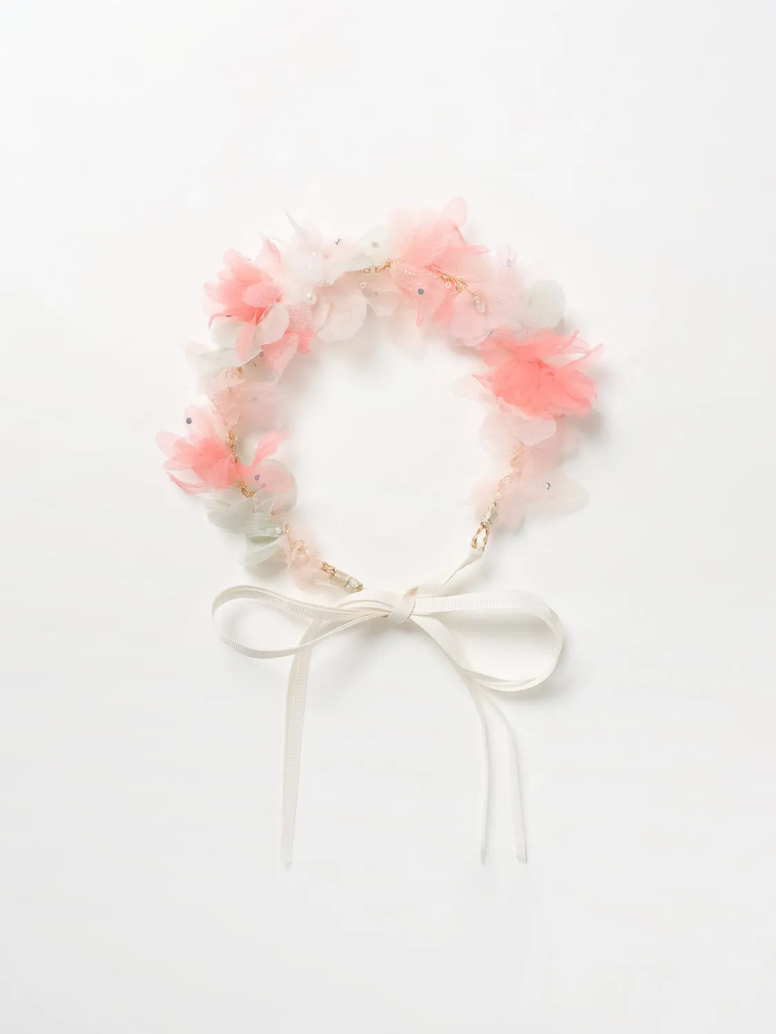 Cerchietto con fiori Bonpoint