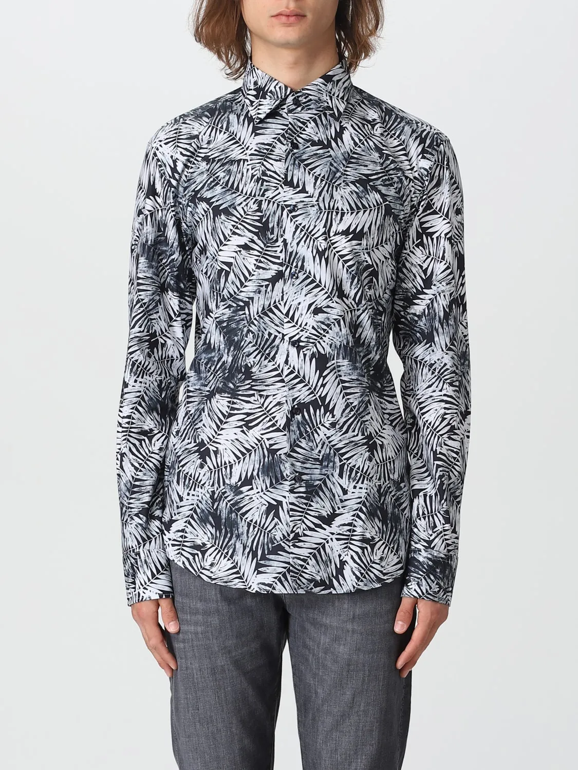 Camicia Boss in popeline