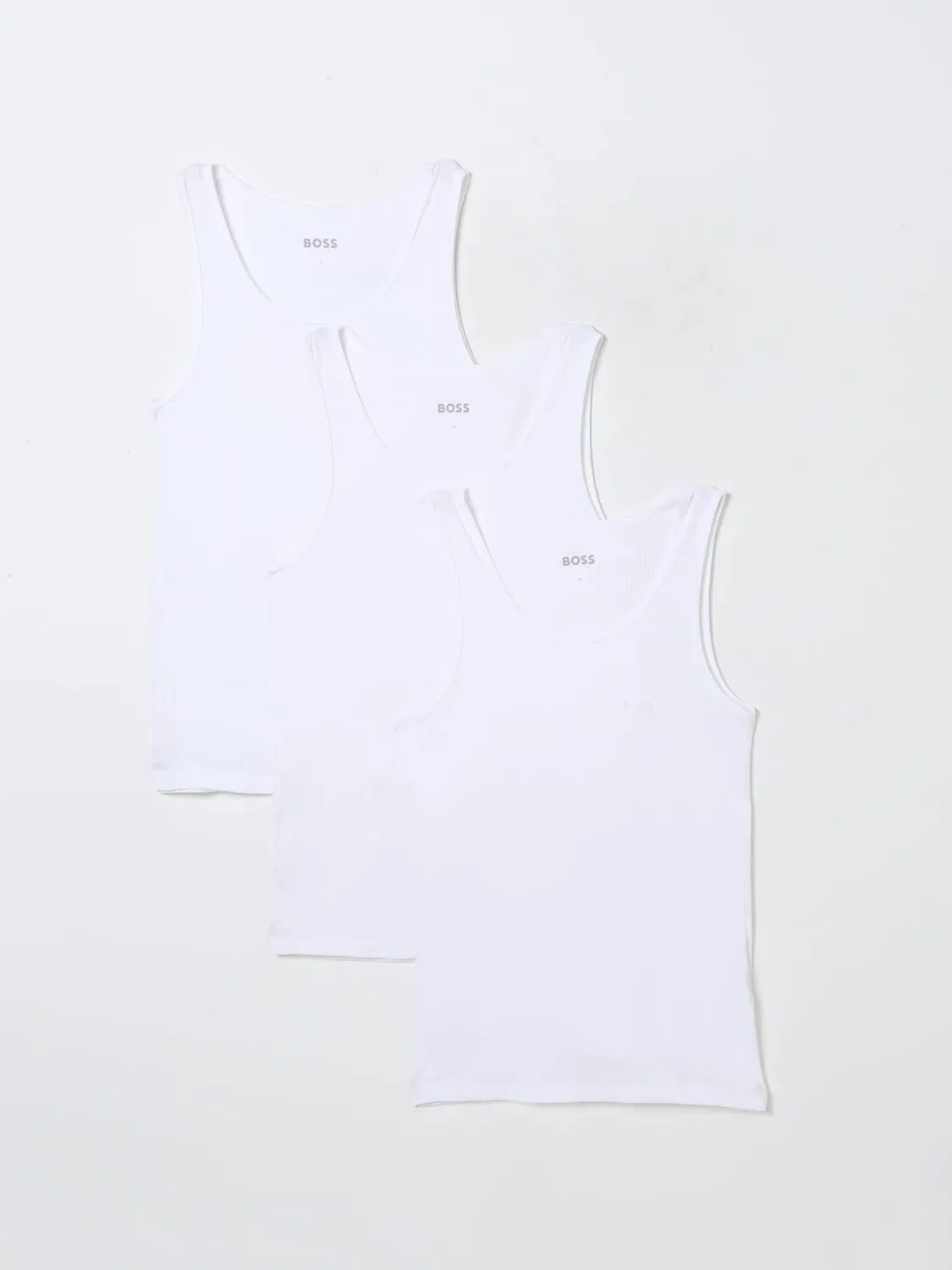 Set 3 canotte intime Boss in cotone