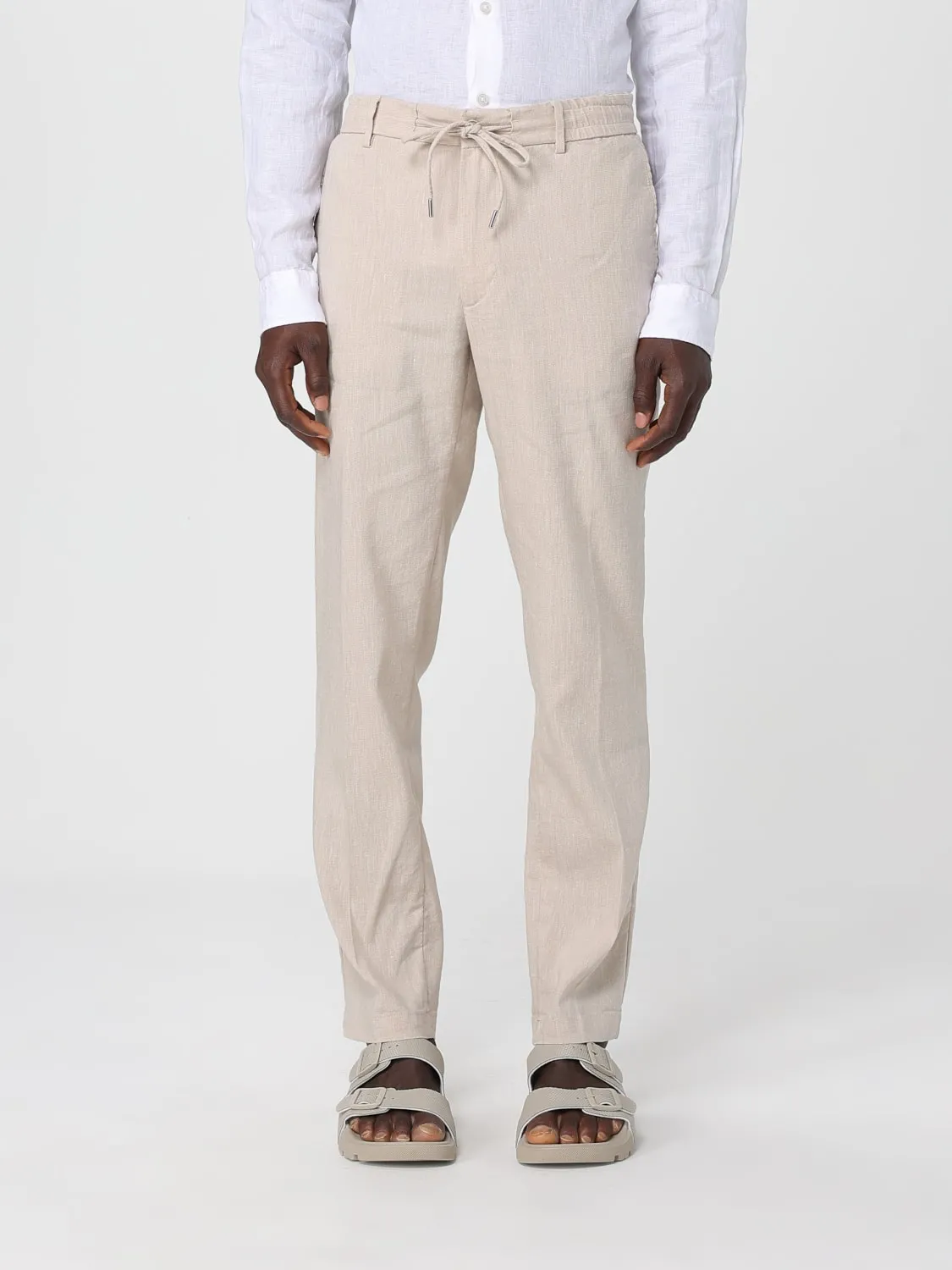 Pantalone Boss in misto lino