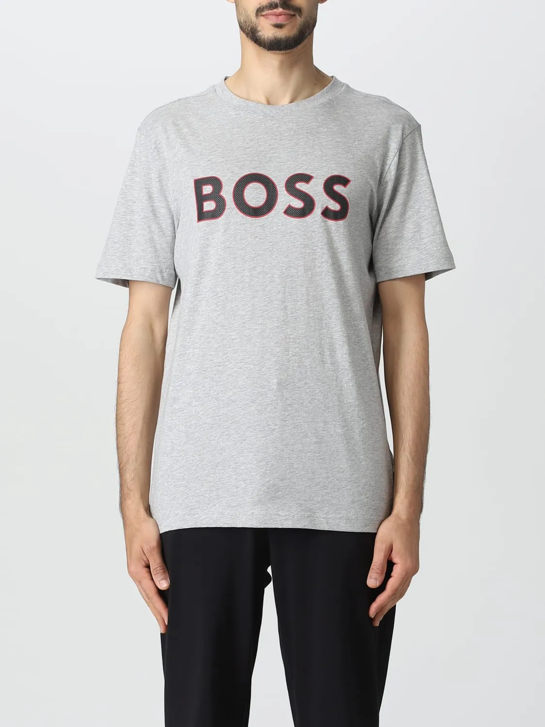 T-shirt Boss in jersey di cotone