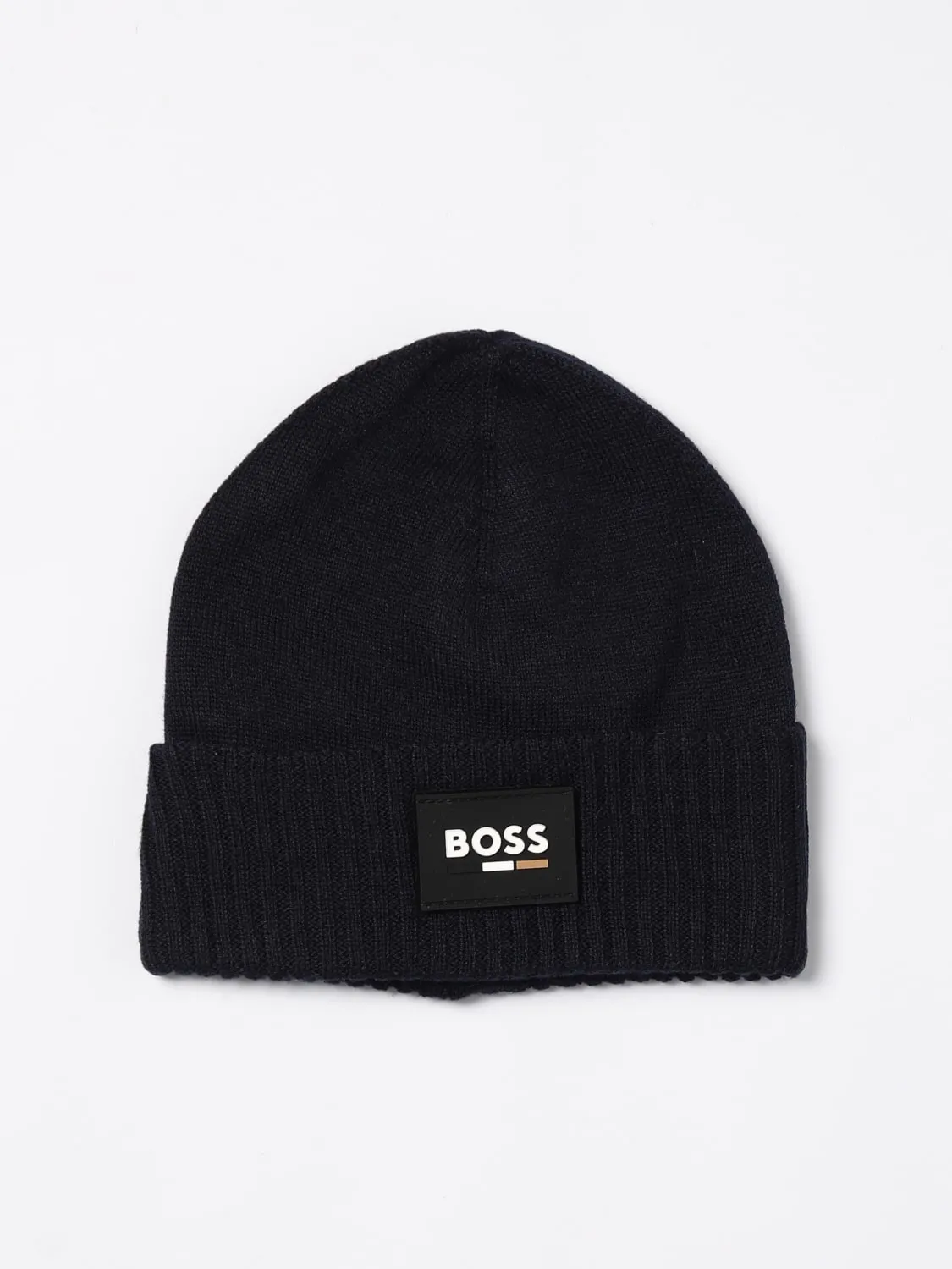 Cappello Boss Kidswear in tessuto a coste