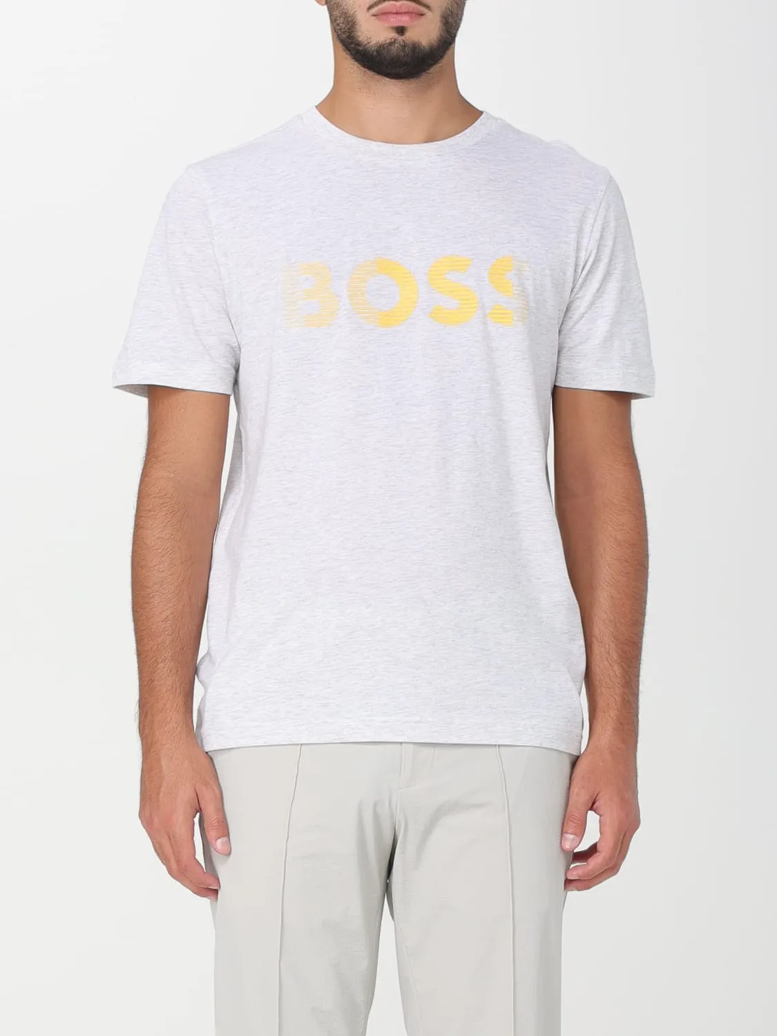 T-shirt Boss con logo