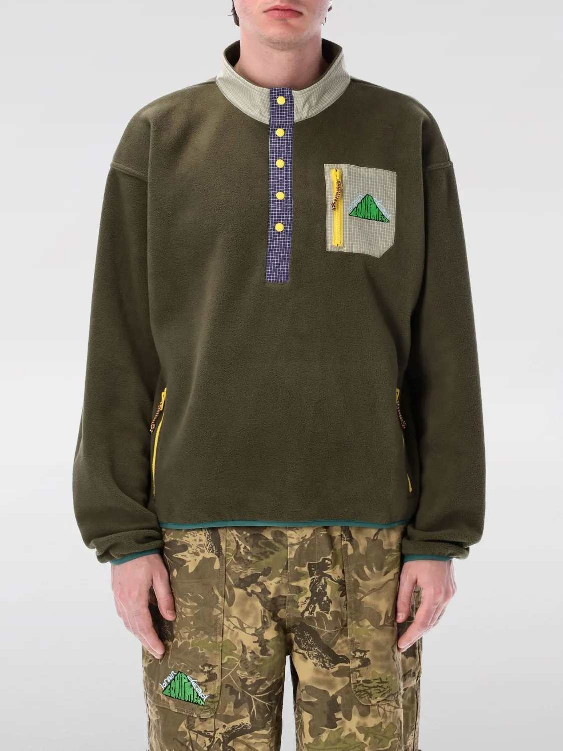 Giacca in poliestere con logo Brain Dead